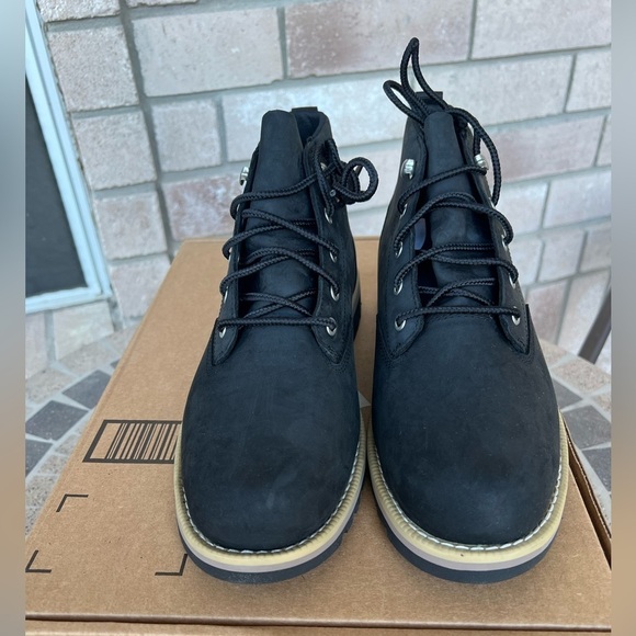 TIMERLAND REDWOOD FALLS WATERPROOF CHUKKA MD BLACK FULL GRAIN 0A2EHJ SIZE 9M